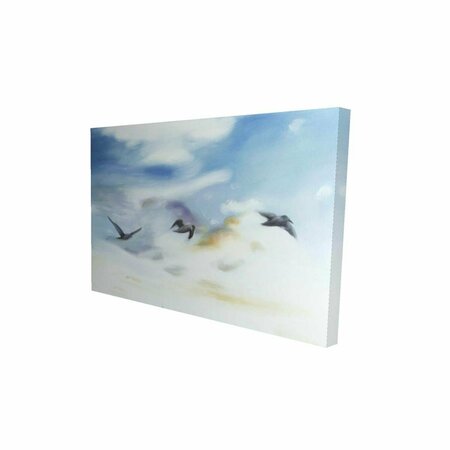 FONDO 20 x 30 in. Birds in the Sky-Print on Canvas FO2791057